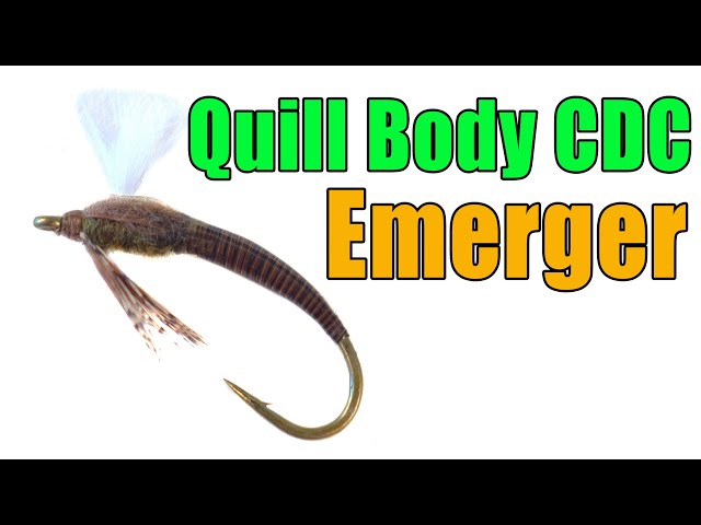 Quill Body CDC Mayfly Emerger